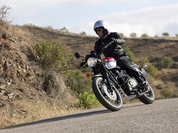بررسی موتورسیکلت Triumph Scrambler مدل 2015